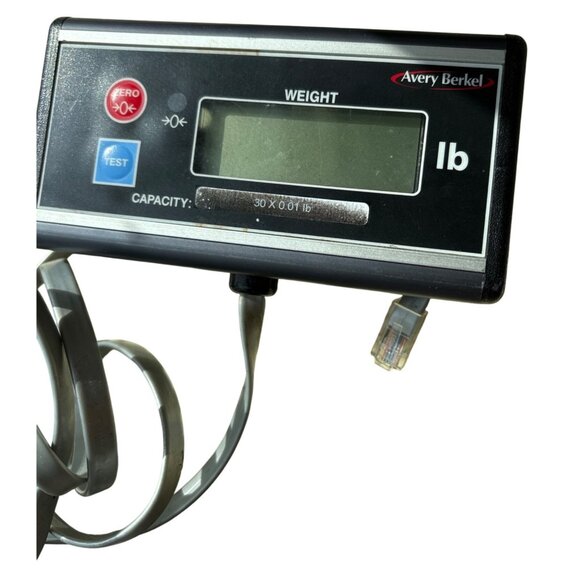 Avery Berkel Model 6708 Digital Scale 30x0.01 Lb Capacity Stainless Steel Works - Picture 9 of 10